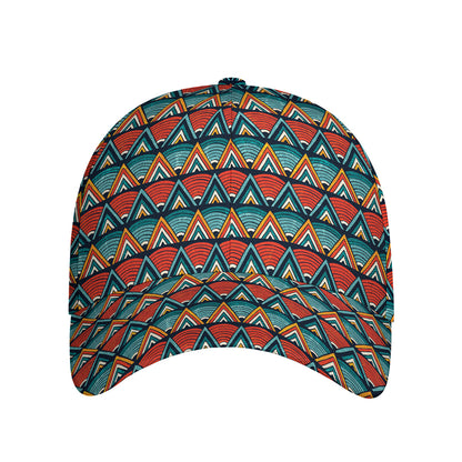 Ethnic African Inspired Pattern Print Baseball Cap