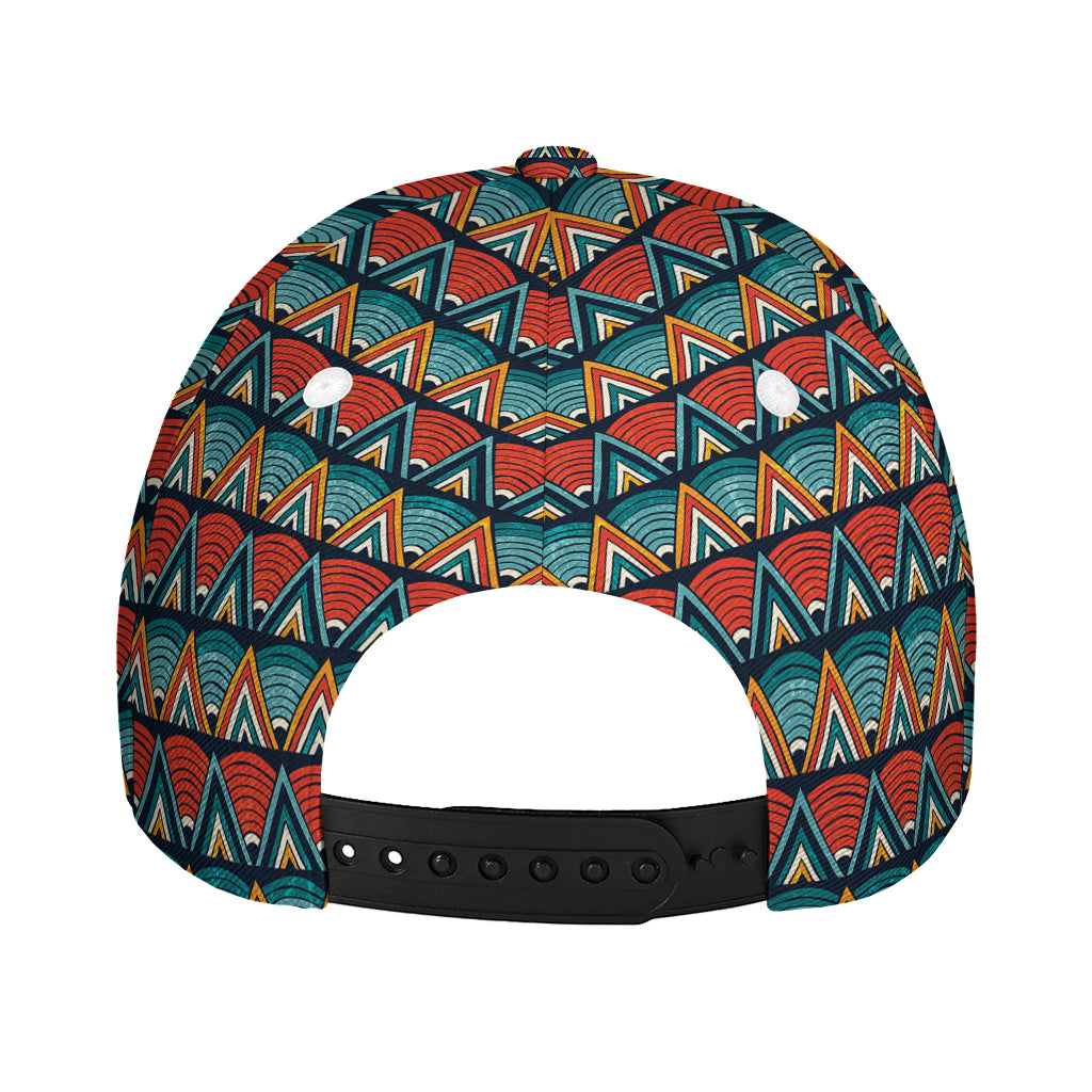 Ethnic African Inspired Pattern Print Baseball Cap