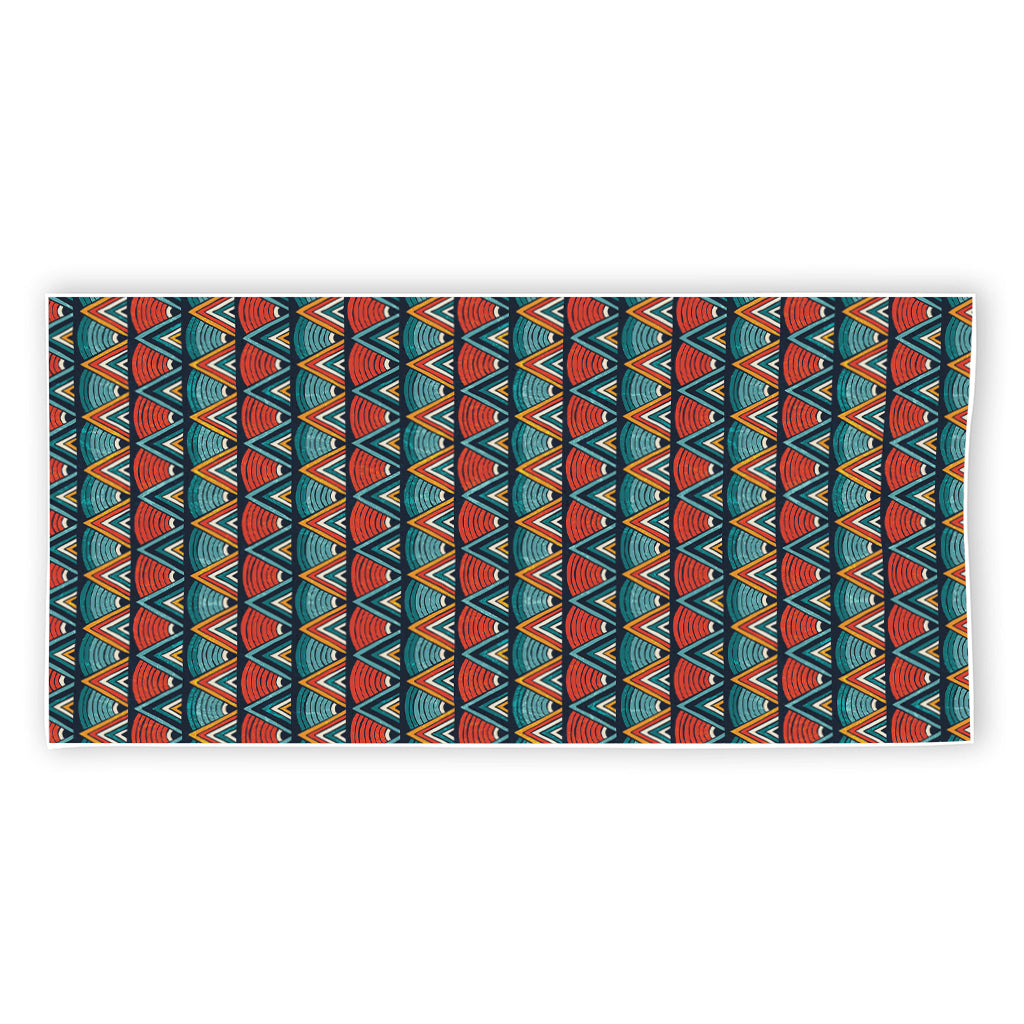 Ethnic African Inspired Pattern Print Beach Towel