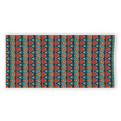 Ethnic African Inspired Pattern Print Beach Towel