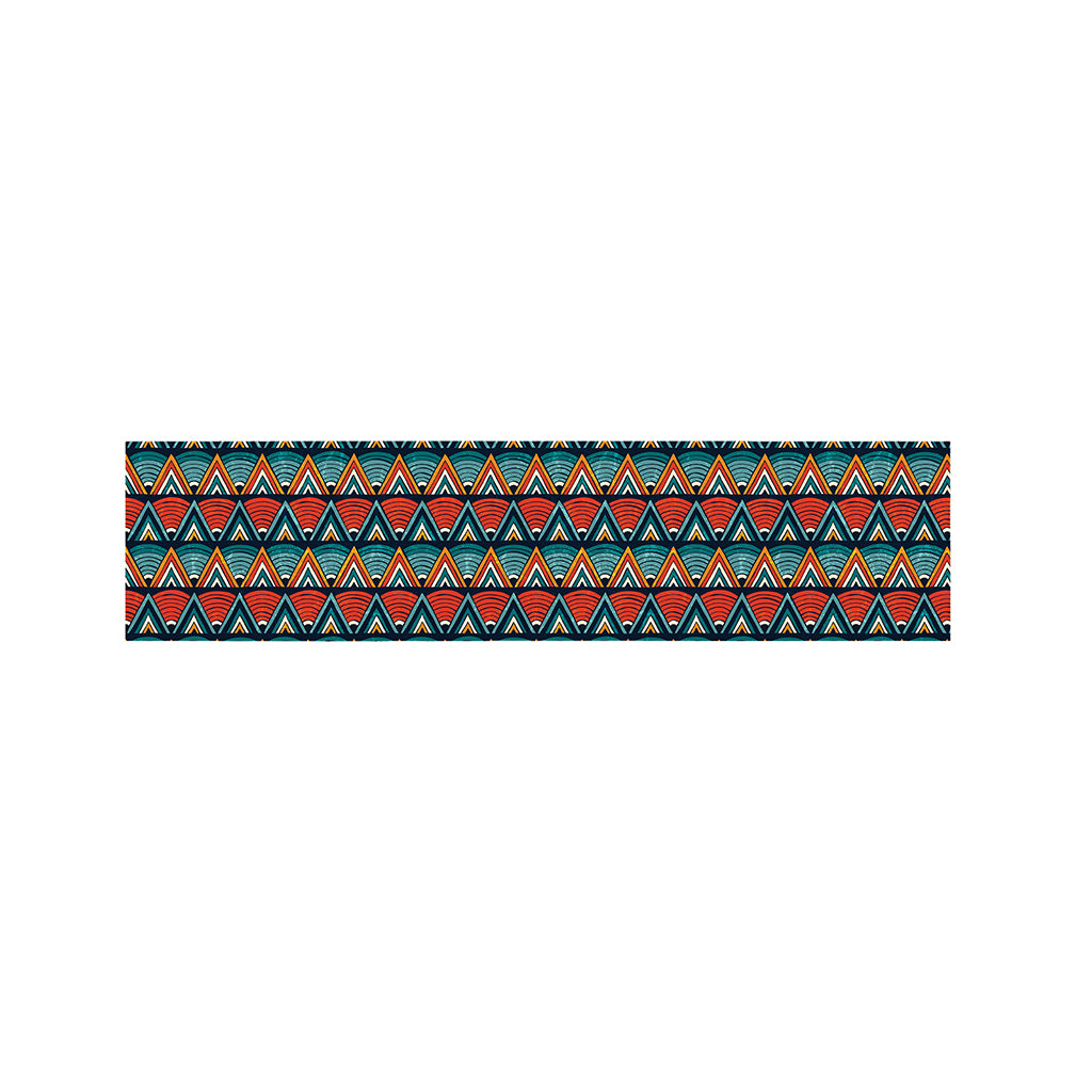 Ethnic African Inspired Pattern Print Bed Runner