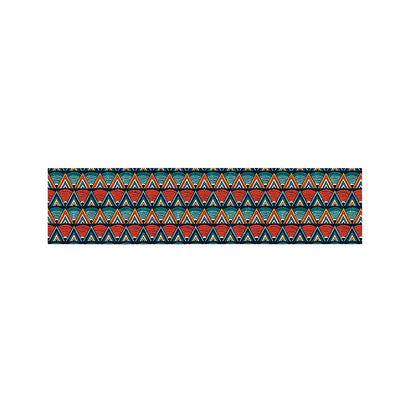 Ethnic African Inspired Pattern Print Bed Runner