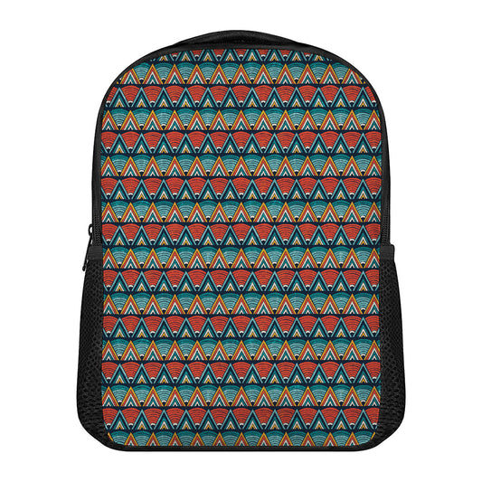 Ethnic African Inspired Pattern Print Casual Backpack