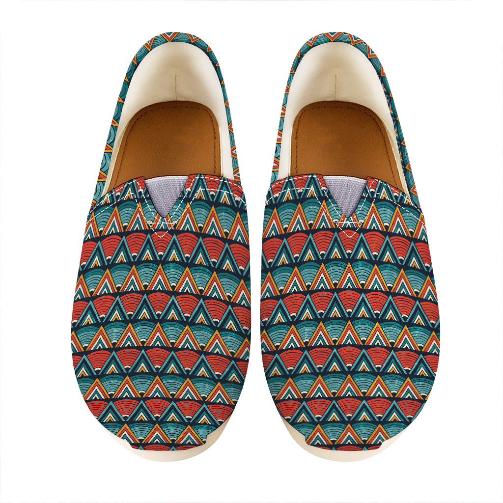 Ethnic African Inspired Pattern Print Casual Shoes