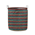 Ethnic African Inspired Pattern Print Collapsible Laundry Basket