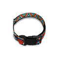 Ethnic African Inspired Pattern Print Dog Collar