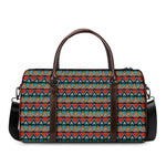 Ethnic African Inspired Pattern Print Duffle Bag
