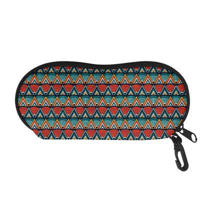Ethnic African Inspired Pattern Print Glasses Case