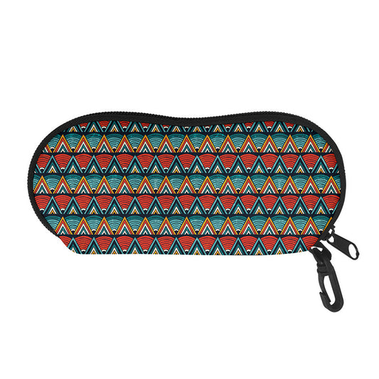 Ethnic African Inspired Pattern Print Glasses Case