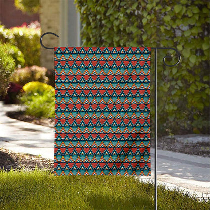 Ethnic African Inspired Pattern Print House Flag