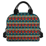 Ethnic African Inspired Pattern Print Insulated Lunch Bag