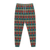 Ethnic African Inspired Pattern Print Jogger Pants