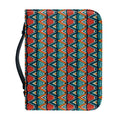 Ethnic African Inspired Pattern Print Leather Bible Cover