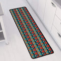 Ethnic African Inspired Pattern Print Long Kitchen Mat