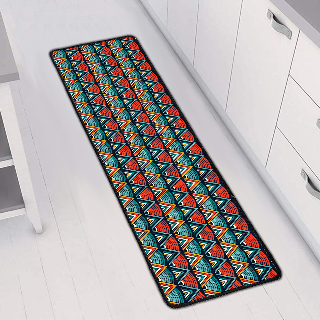 Ethnic African Inspired Pattern Print Long Kitchen Mat