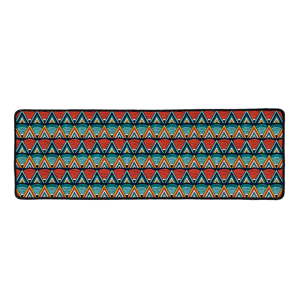 Ethnic African Inspired Pattern Print Long Kitchen Mat