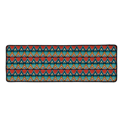 Ethnic African Inspired Pattern Print Long Kitchen Mat