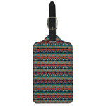 Ethnic African Inspired Pattern Print Luggage Tag