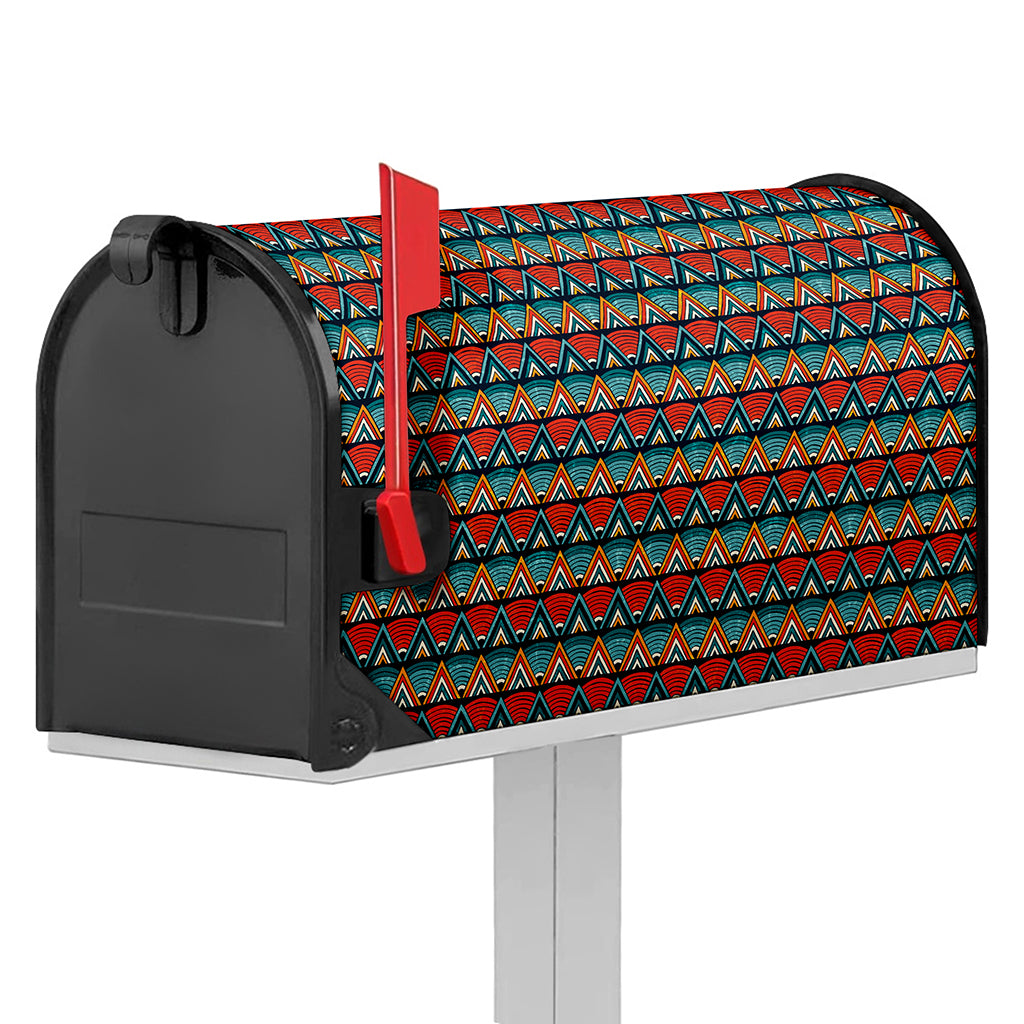 Ethnic African Inspired Pattern Print Mailbox Cover