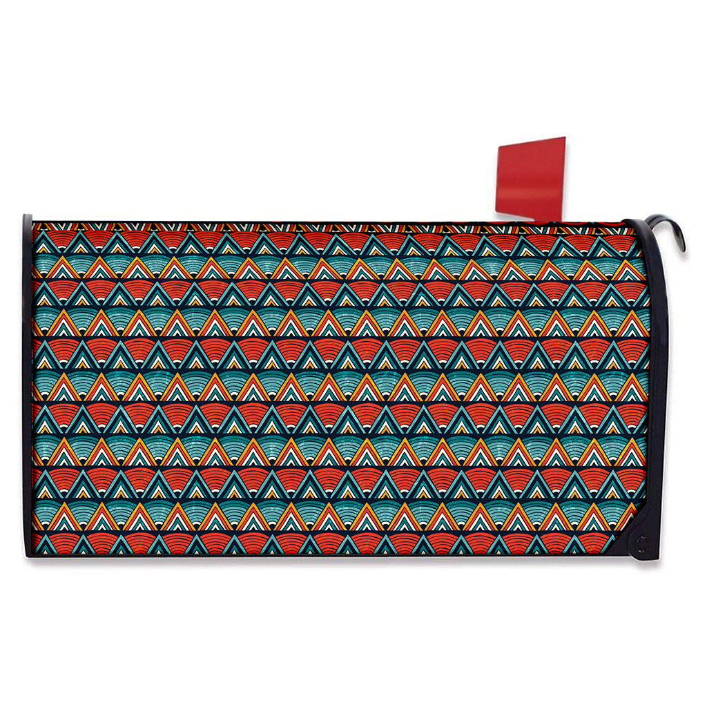 Ethnic African Inspired Pattern Print Mailbox Cover