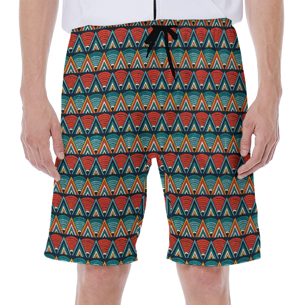 Ethnic African Inspired Pattern Print Men's Beach Shorts