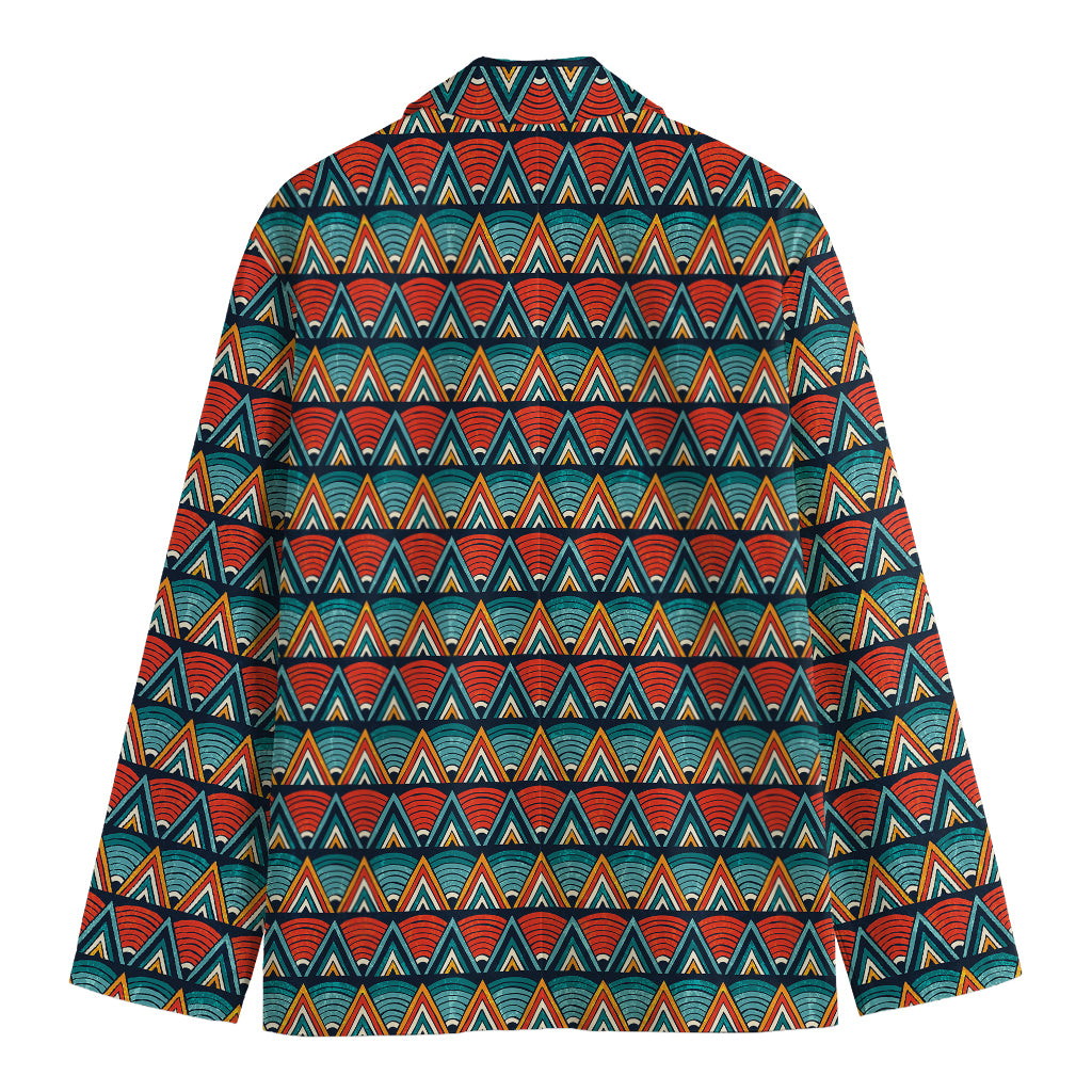 Ethnic African Inspired Pattern Print Men's Blazer