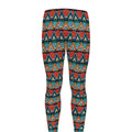 Ethnic African Inspired Pattern Print Men's Leggings