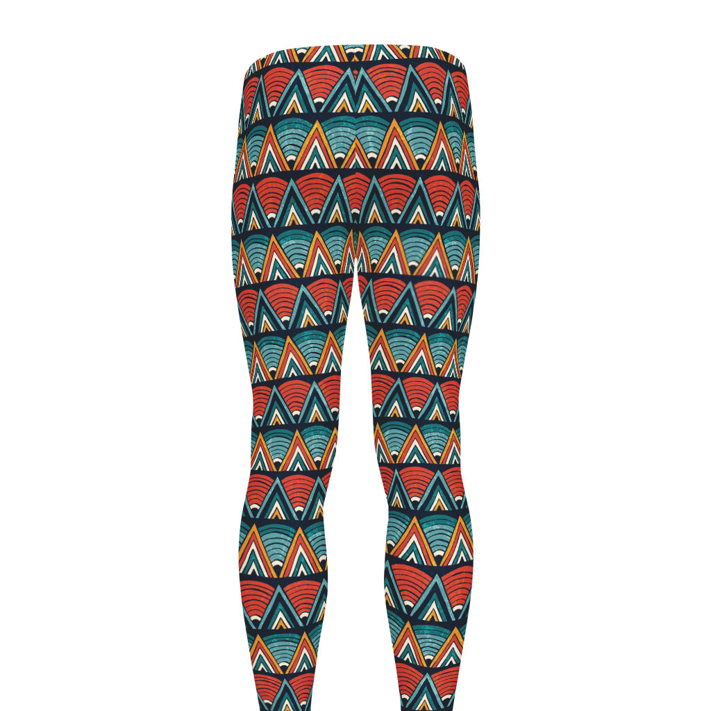 Ethnic African Inspired Pattern Print Men's leggings