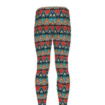 Ethnic African Inspired Pattern Print Men's leggings