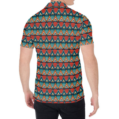 Ethnic African Inspired Pattern Print Men's Shirt