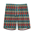 Ethnic African Inspired Pattern Print Men's Athletic Shorts