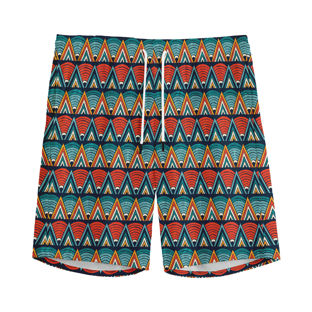Ethnic African Inspired Pattern Print Men's Sports Shorts