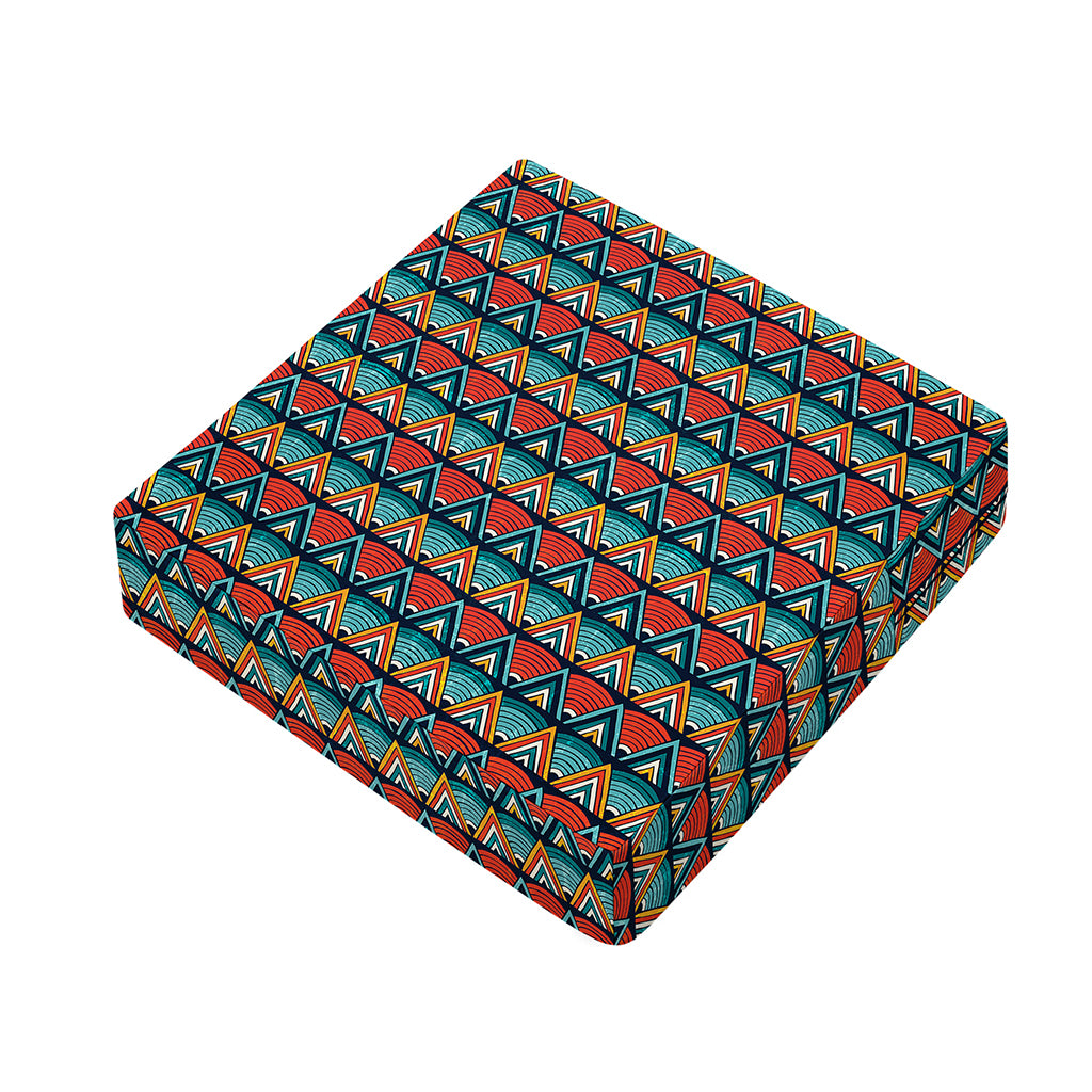 Ethnic African Inspired Pattern Print Outdoor Seat Cushion Cover