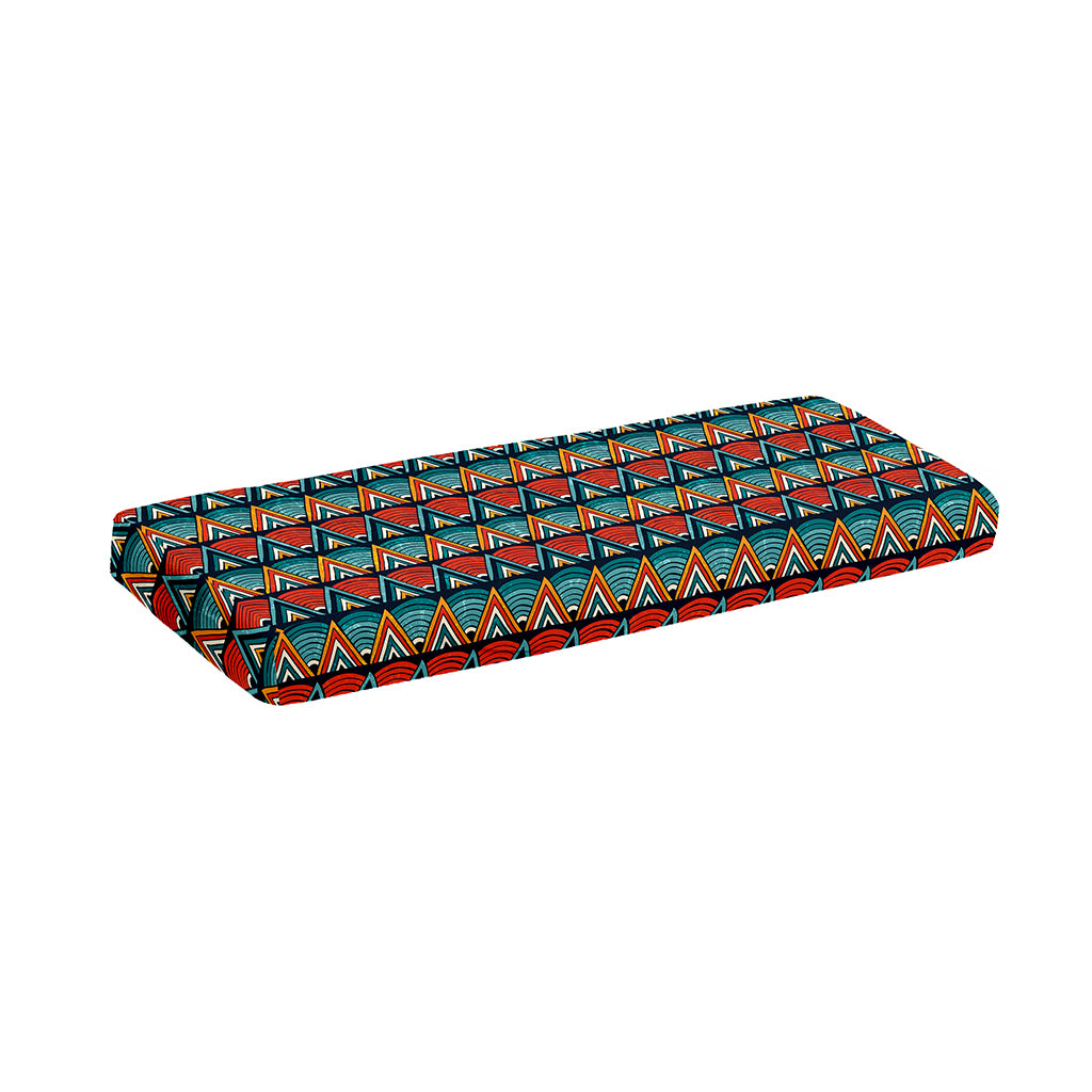 Ethnic African Inspired Pattern Print Piano Keyboard Cover