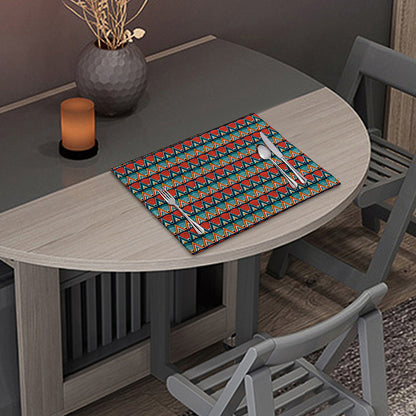 Ethnic African Inspired Pattern Print Placemat
