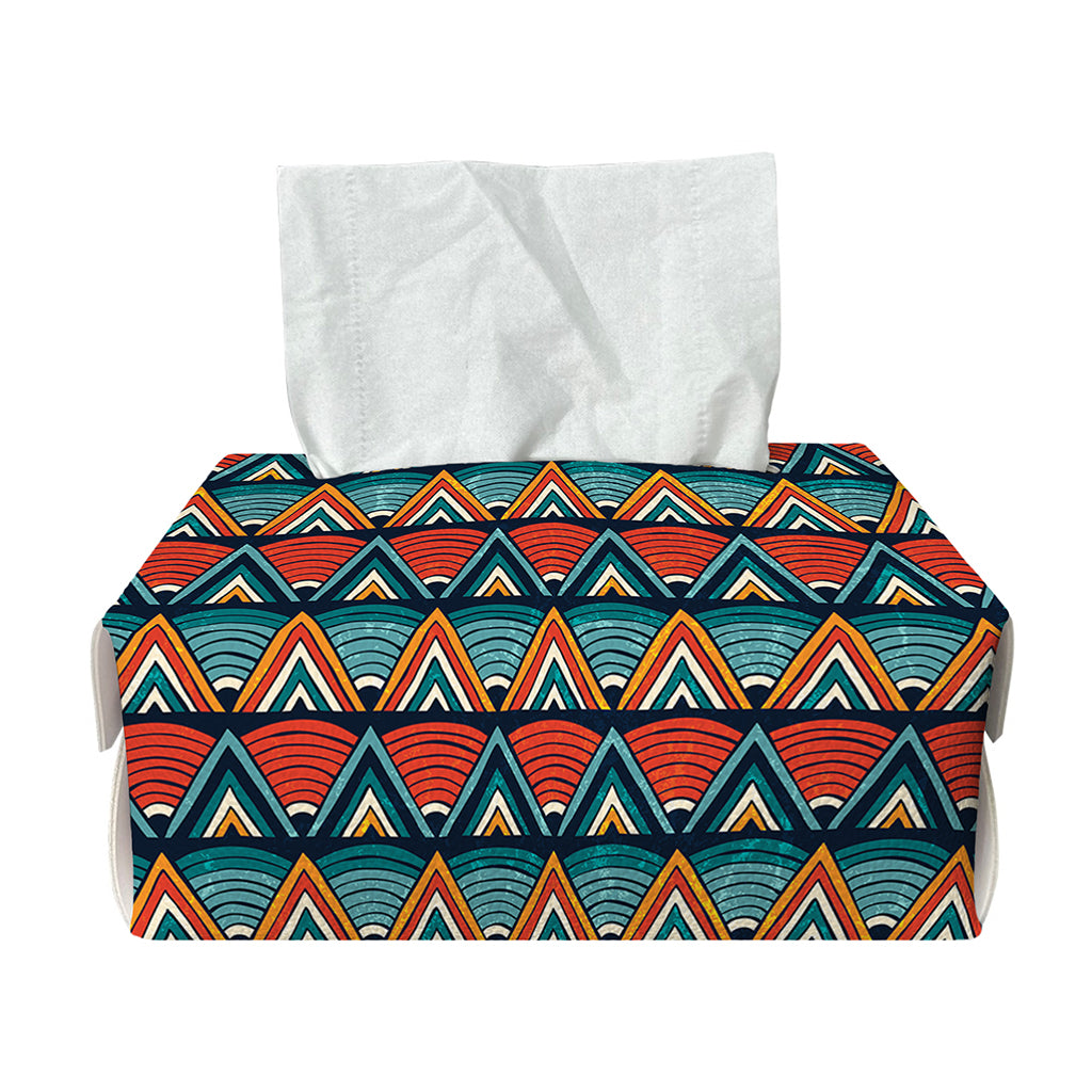 Ethnic African Inspired Pattern Print Rectangle Tissue Box Cover