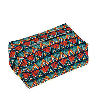 Ethnic African Inspired Pattern Print Rectangle Tissue Box Cover