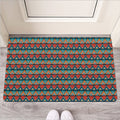 Ethnic African Inspired Pattern Print Rubber Doormat