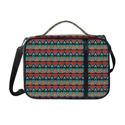 Ethnic African Inspired Pattern Print Shoulder Strap Bible Bag