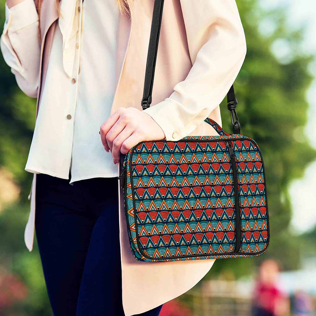 Ethnic African Inspired Pattern Print Shoulder Strap Bible Bag