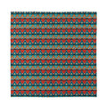 Ethnic African Inspired Pattern Print Silk Bandana