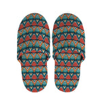 Ethnic African Inspired Pattern Print Slippers
