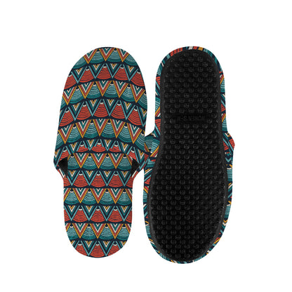 Ethnic African Inspired Pattern Print Slippers