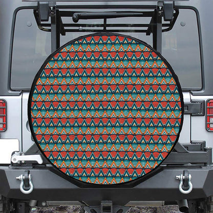 Ethnic African Inspired Pattern Print Tire Cover