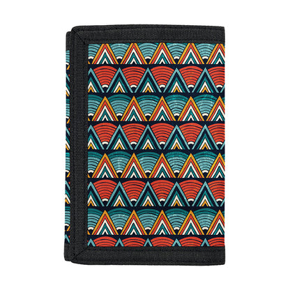 Ethnic African Inspired Pattern Print Trifold Wallet