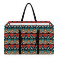 Ethnic African Inspired Pattern Print Utility Tote Bag