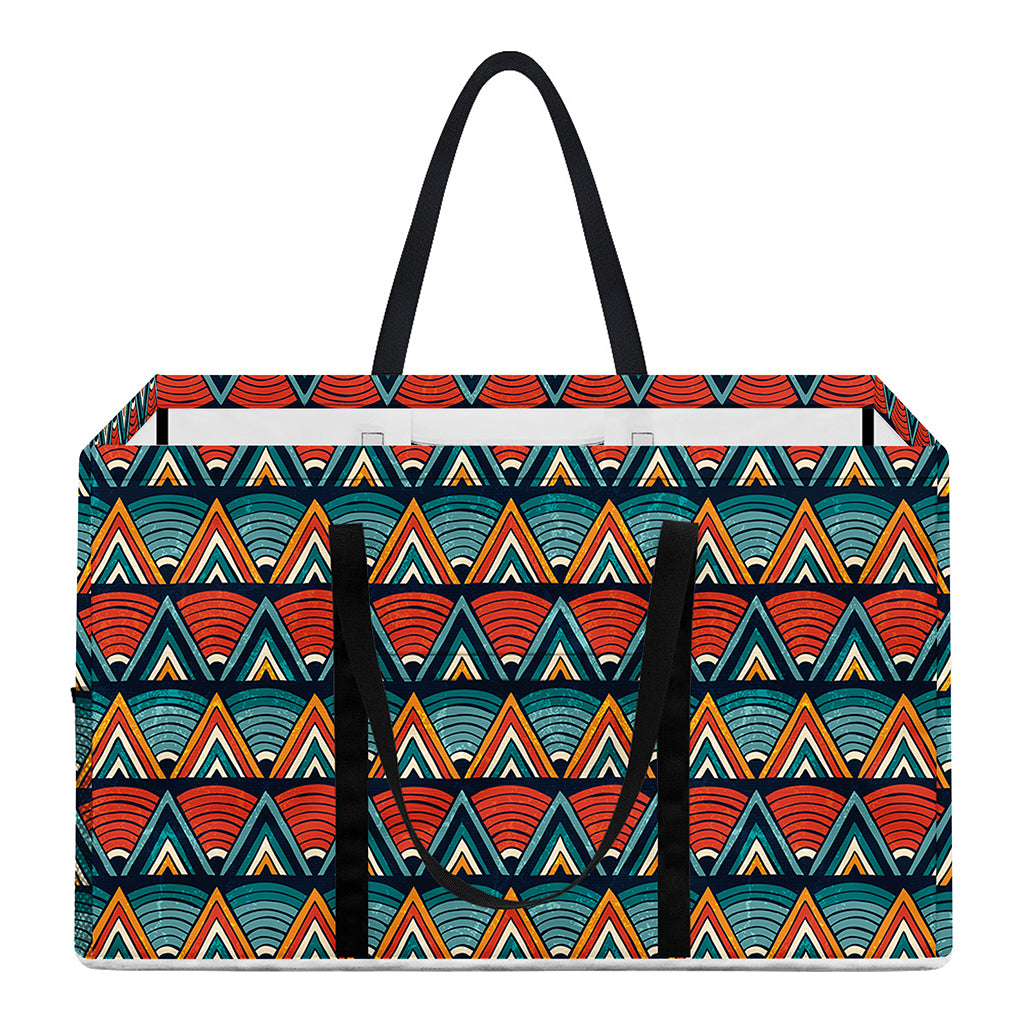 Ethnic African Inspired Pattern Print Utility Tote Bag