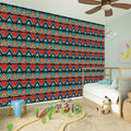 Ethnic African Inspired Pattern Print Wall Sticker