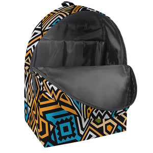 Ethnic Aztec Geometric Pattern Print Backpack