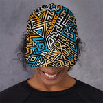 Ethnic Aztec Geometric Pattern Print Baseball Cap